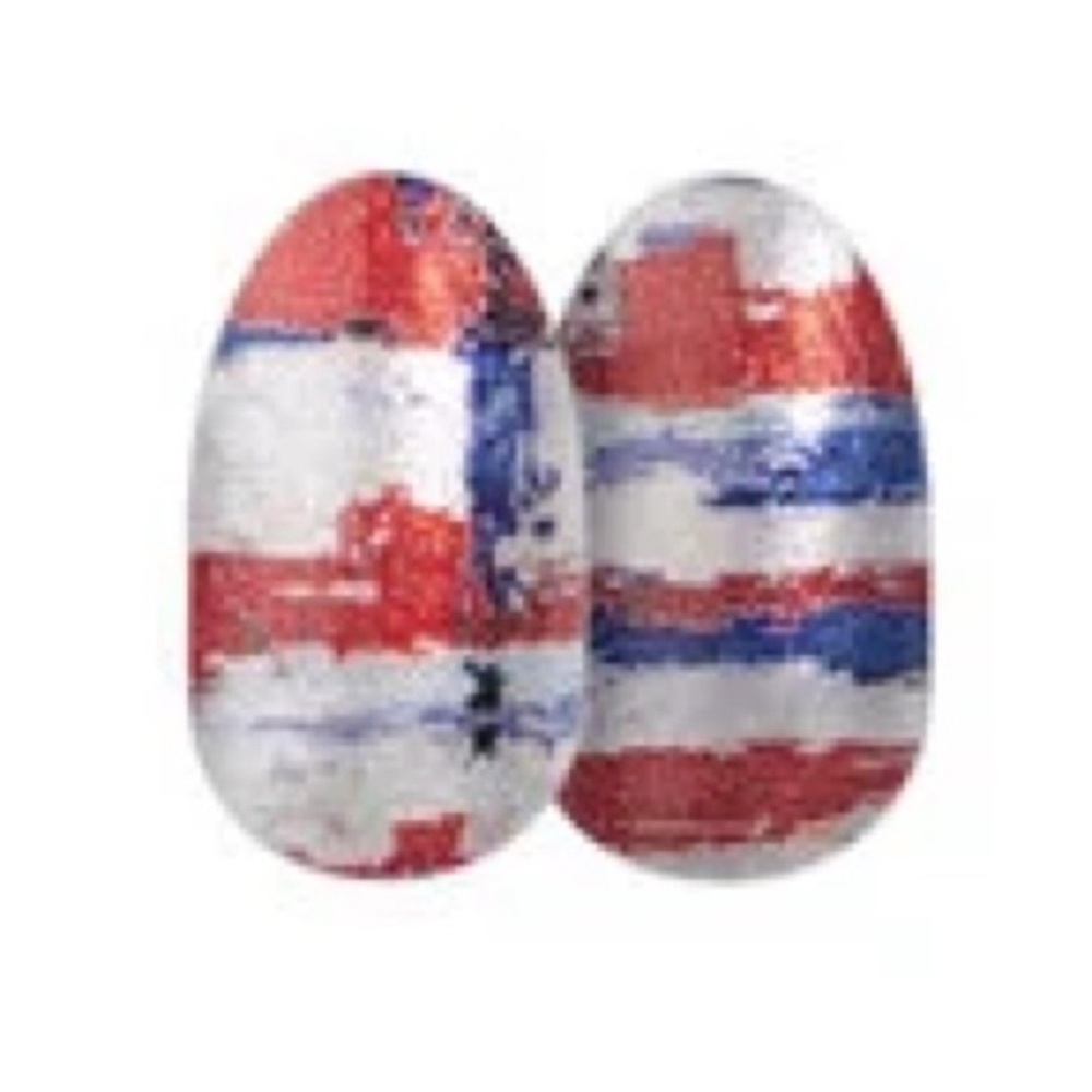 Color Street Nail Polish Strips “Stay United” Patriotic Red White Blue NEW